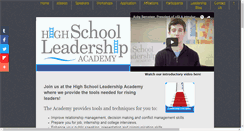 Desktop Screenshot of highschoolleadershipacademy.com